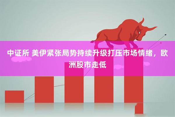 中证所 美伊紧张局势持续升级打压市场情绪，欧洲股市走低