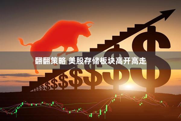 翻翻策略 美股存储板块高开高走